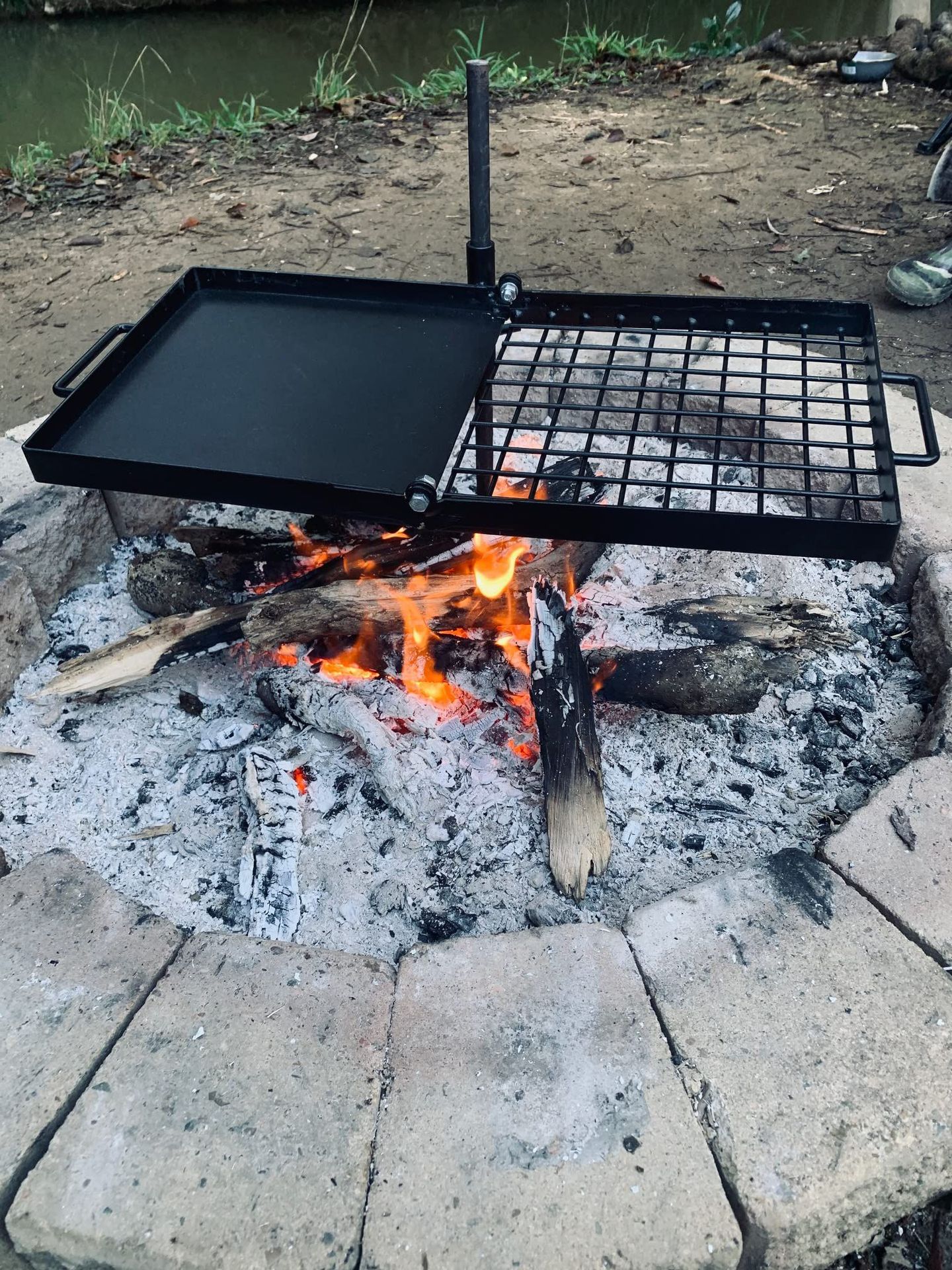 Foldable Iron Portable Grill 