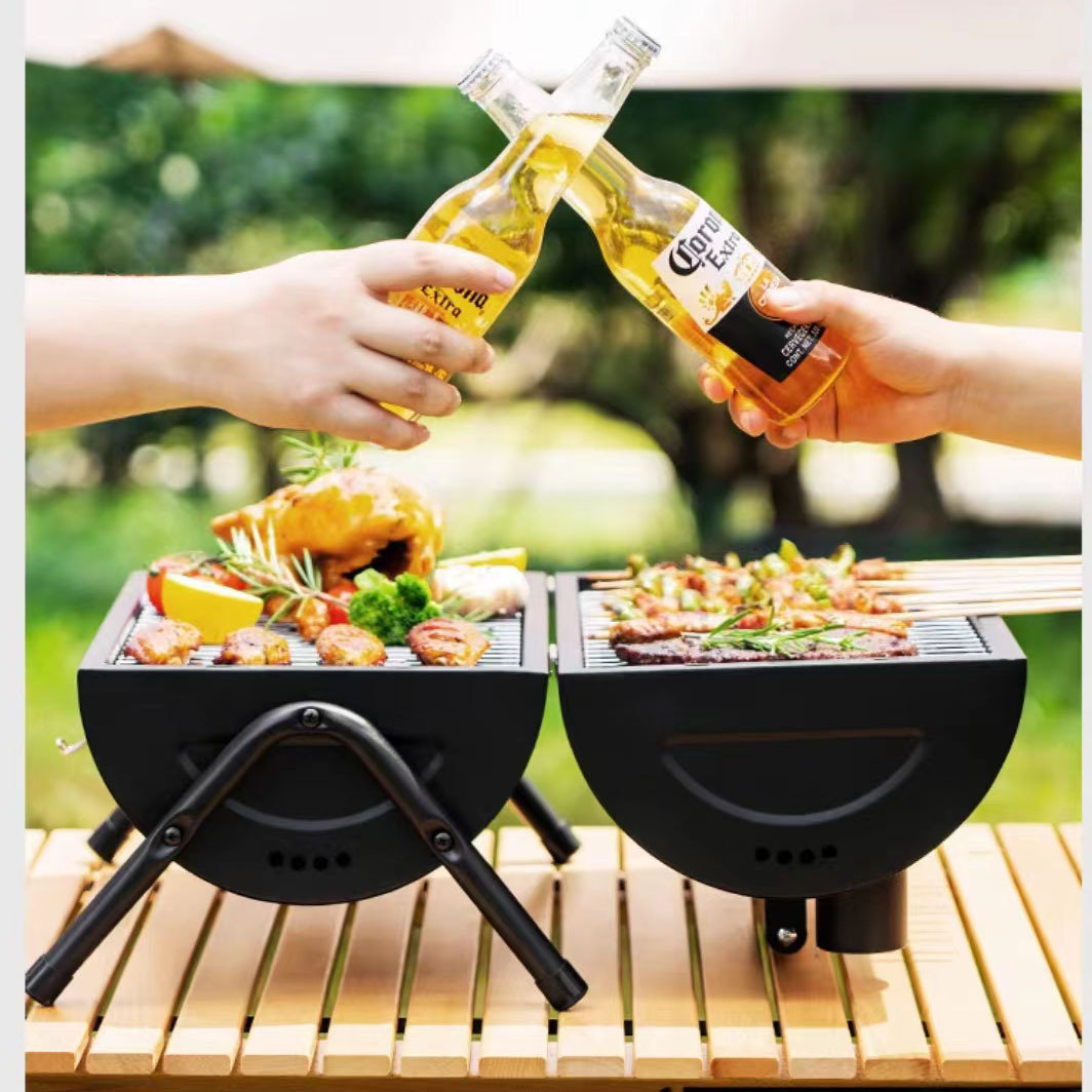 Durable Folding Barbecue Grill 