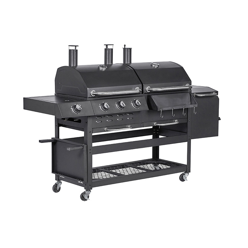 gas and charcoal combo grills