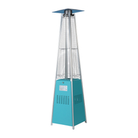 Pyramid Glass Tube Patio Heater（blue）