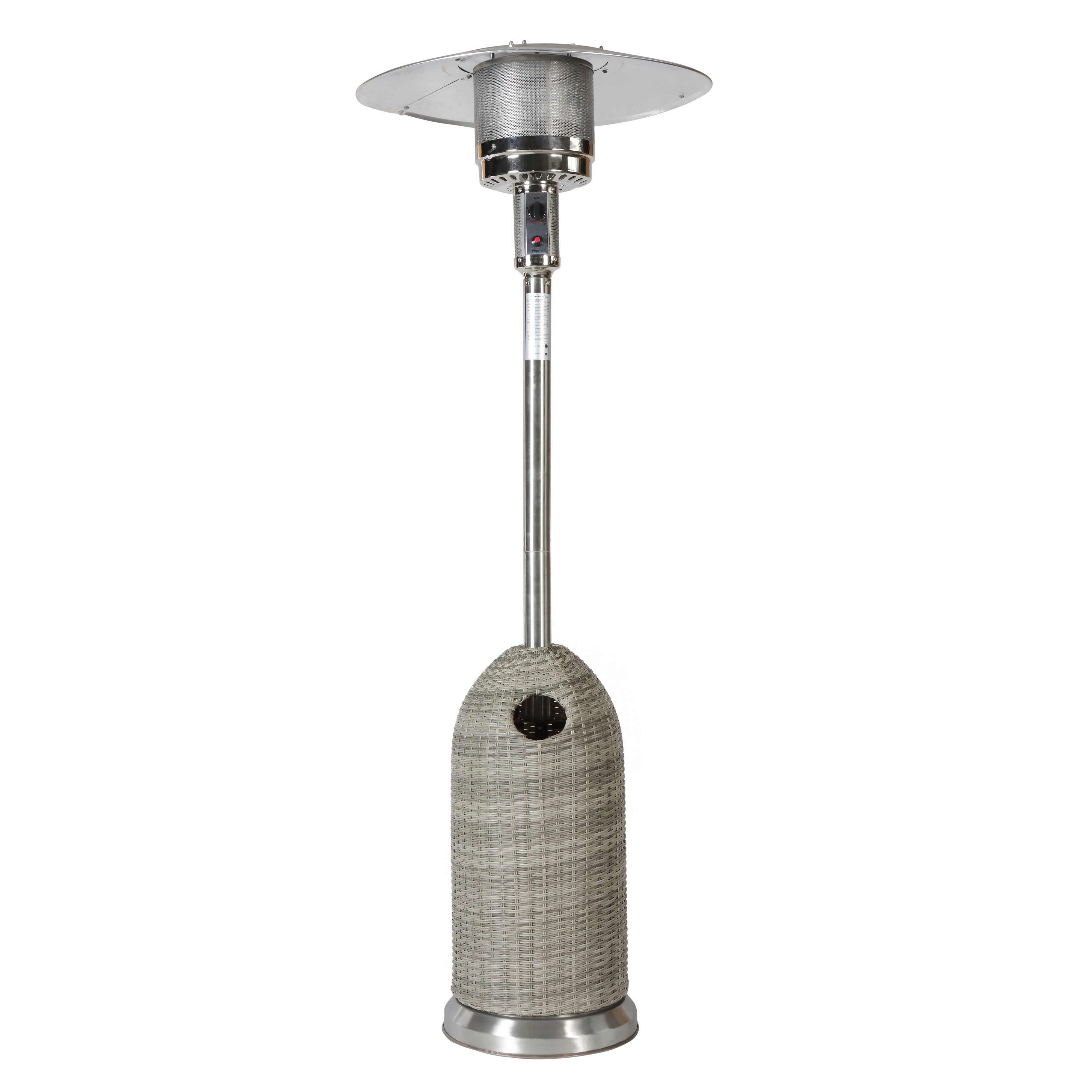 Mushroom Patio Gas Heater Braided Style