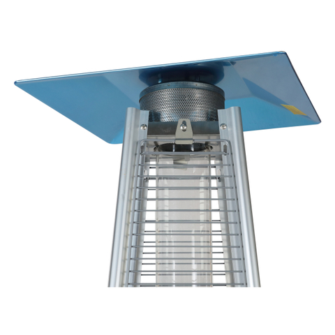 Pyramid Glass Tube Patio Heater（blue）