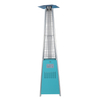 Pyramid Glass Tube Patio Heater（blue）