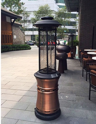 Commercial Standing Portable round Propane Gas Patio Heater for Garden Use