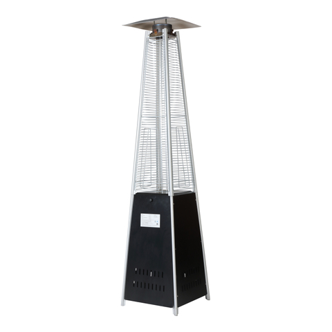 Pyramid Patio Gas Heater Black