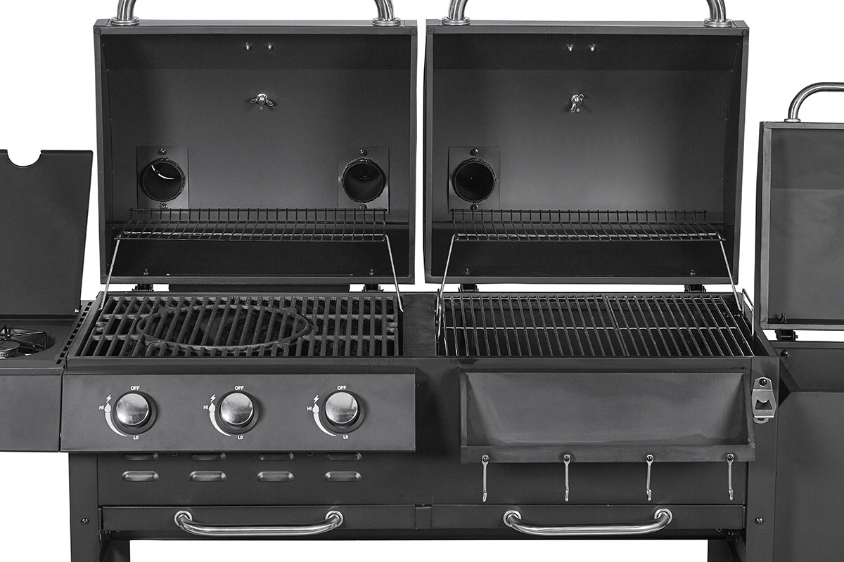 Gas Charcoal Combo Grills