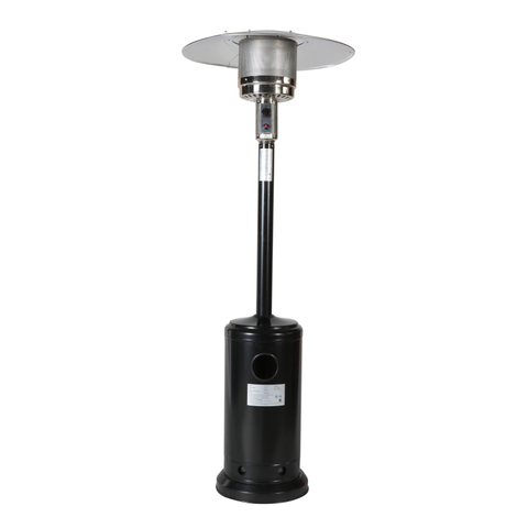 Mushroom Patio Gas Heater Black