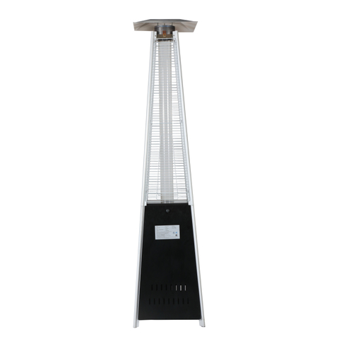 Pyramid Patio Gas Heater Black