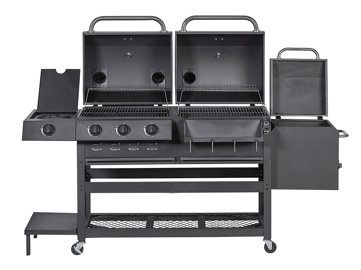 Gas Charcoal Combo Grills