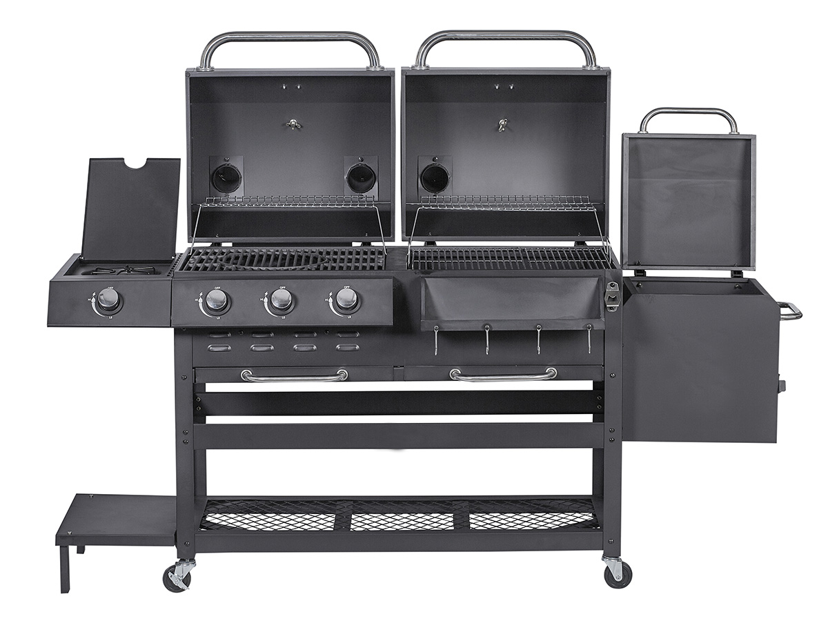 Gas Charcoal Combo Grills