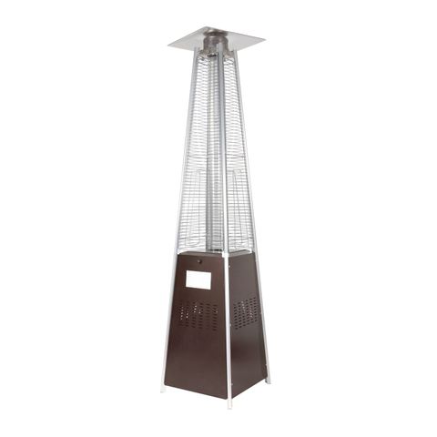 Pyramid Patio Gas Heater Brown